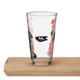 Get Fit On Fast Food pint glass
