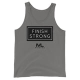 JKL MLF Finish Strong Unisex Tank Top