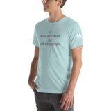 It Never Gets Easier You Just Get Stronger Unisex T-Shirt