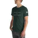 It Never Gets Easier You Just Get Stronger Unisex T-Shirt