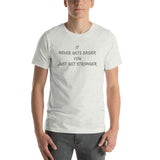 It Never Gets Easier You Just Get Stronger Unisex T-Shirt