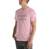 It Never Gets Easier You Just Get Stronger Unisex T-Shirt