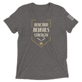 REACTION REVEALS STRENGTH Short sleeve t-shirt